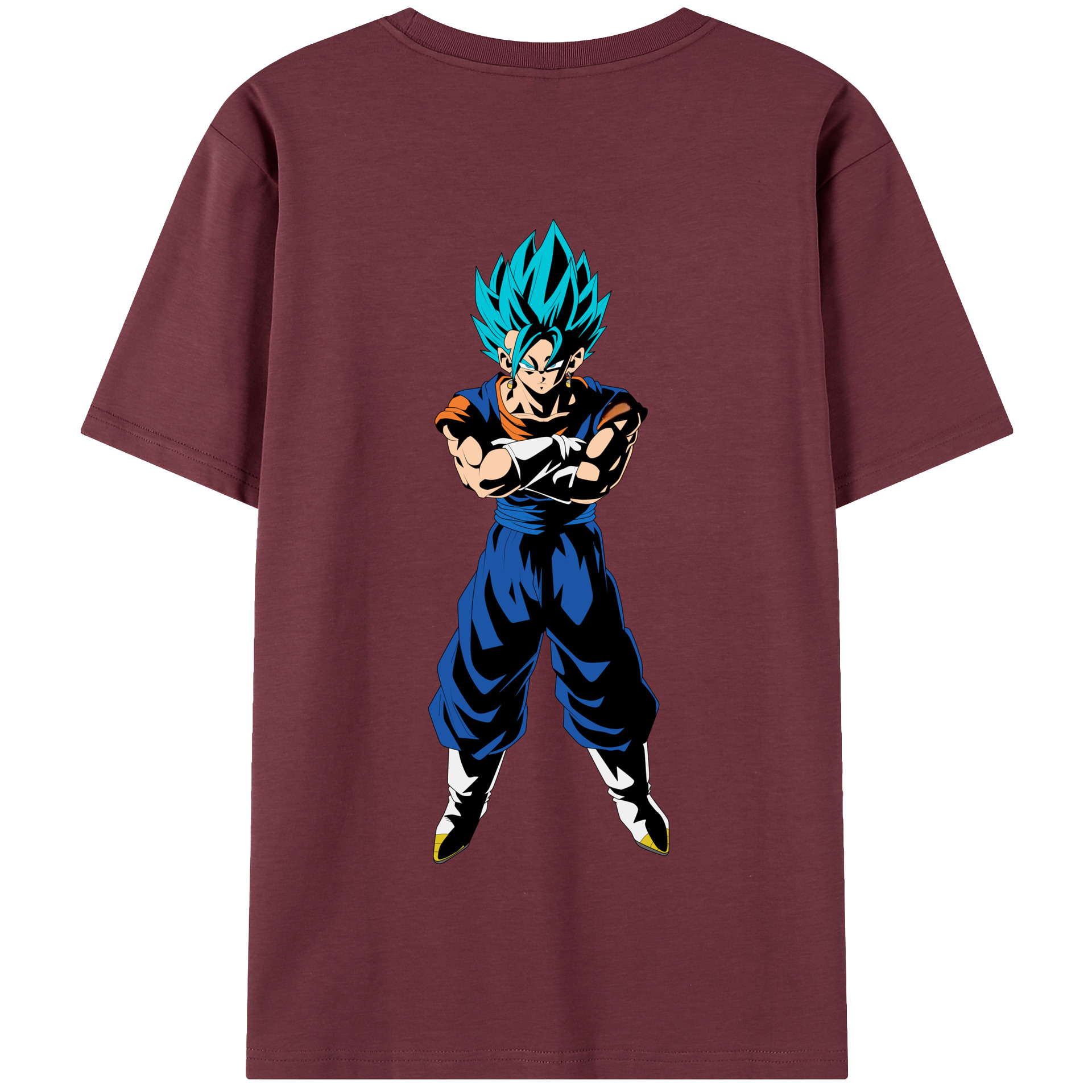 （画像用） ドラゴンボール ベジット DRAGON BALL Vegetto 綿100％半袖Tシャツ（背面プリント）